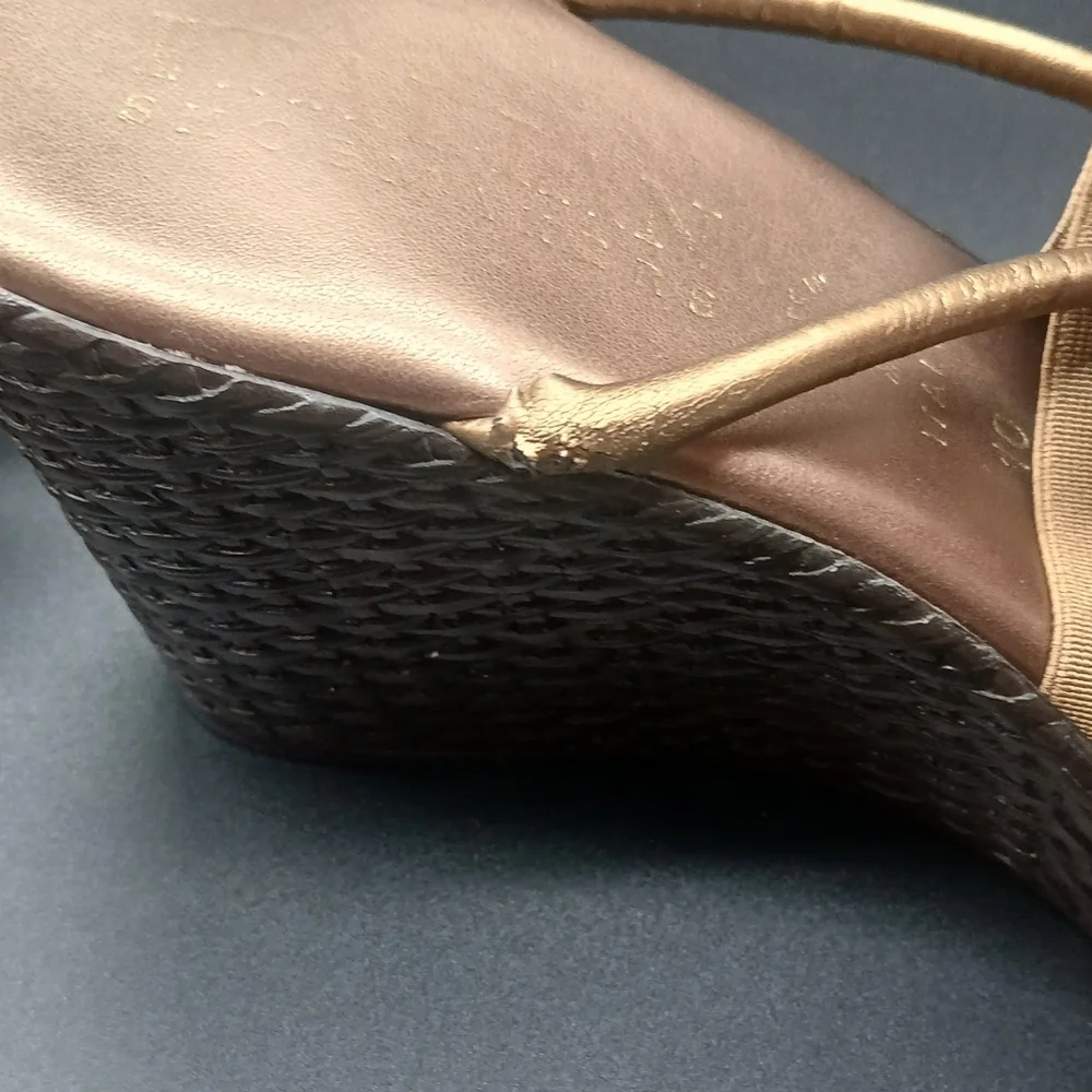 Italian Shoemaker Strappy Wedge Heels​​​